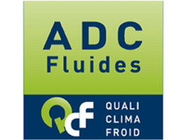 Logo ADC Fluides : Organisme gérant les attestations de capacités spécifiques frigoriste
